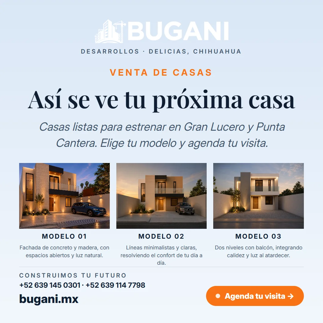 Catálogo de modelos de casa de Gran Lucero, Bugani